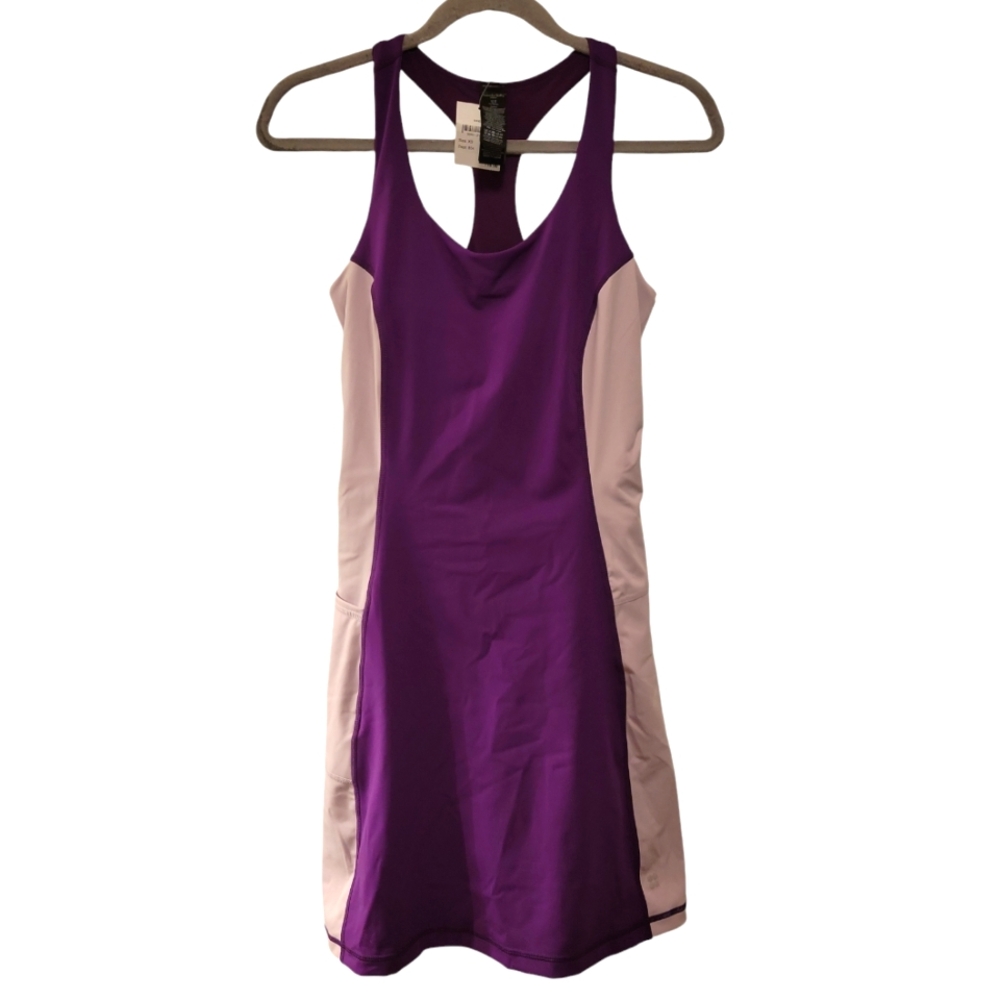 Sweaty Betty, NWT, Workout Dress, Built In Shorts, 1 Side Pocket, Women's sz XS,